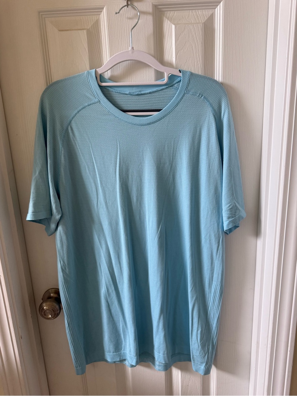 Light Blue Men’s Performance T-Shirt